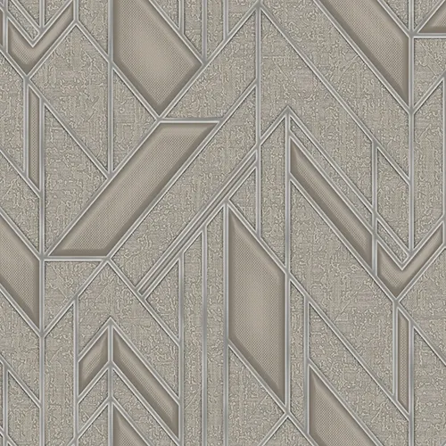 Gray Embossed Wallpaper – Glittering Neutrals (24113-5)